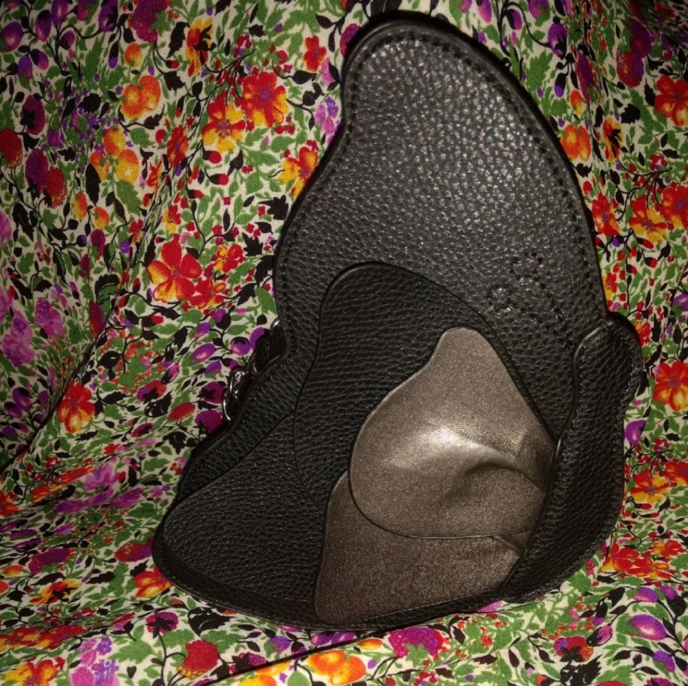 Butterfly crossbody purse